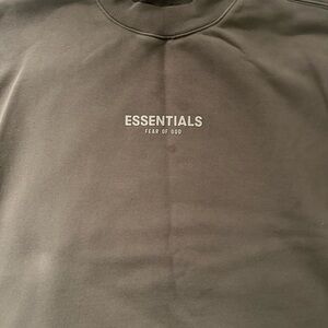Essentials Brown Sweatshirt